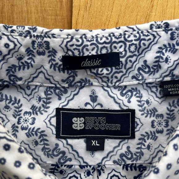 REYN SPOONER CLASSIC FLORAL PATTERN Men’s Cotton Hawaiian Shirt sz XL - Picture 4 of 10